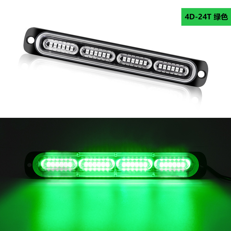 12 - 24V parpadeo de luz de advertencia lateral, luz trasera de motocicleta, luz lateral de automóvil, camión
