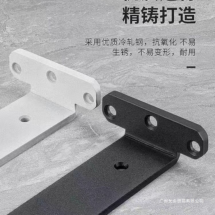 墙上隐形三角支架承重支撑架托架挂墙隔板钢置物架直角固定层板托|undefined