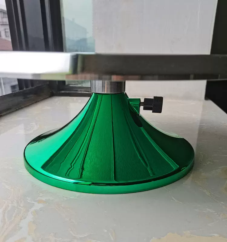 蛋糕转盘裱花台铝合金旋转抹面可固定裱花转台[D款]