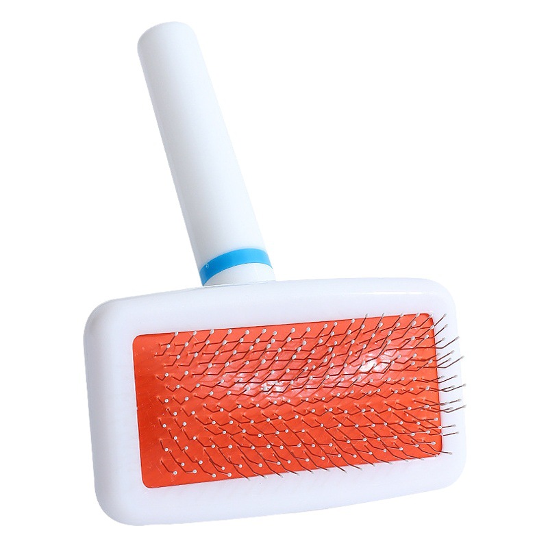 Amazon Venta caliente peine de pelo para mascotas masaje cómodo herramienta de limpieza para mascotas bolsa de aire peine suministros para mascotas