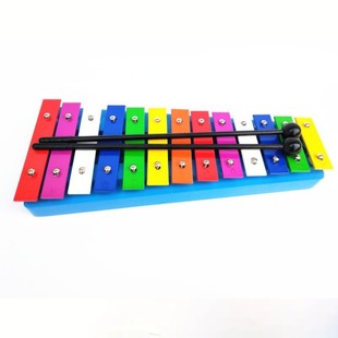 13-Tone Colorful Aluminum Plate Piano Orff Percussion Instrument