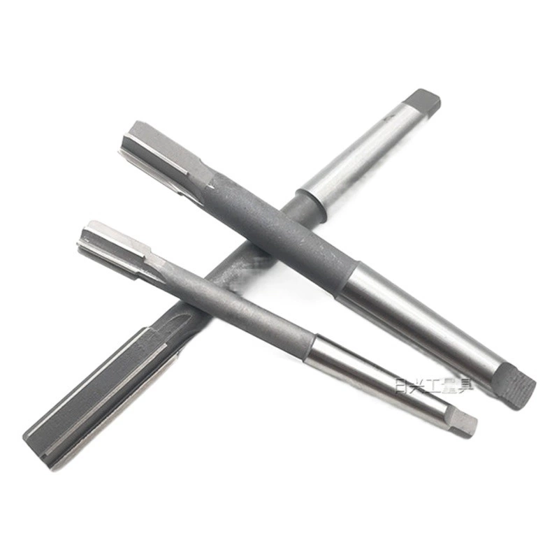 Развертка машины с коническим хвостовиком из быстрорежущей стали Белая Стальная развертка 10 12 14 15 16 18 20 22 24 25 30