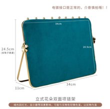 秀禾头饰首饰架立式陈列饰品托盘婚纱礼服影楼馆盘架子展示架绒布