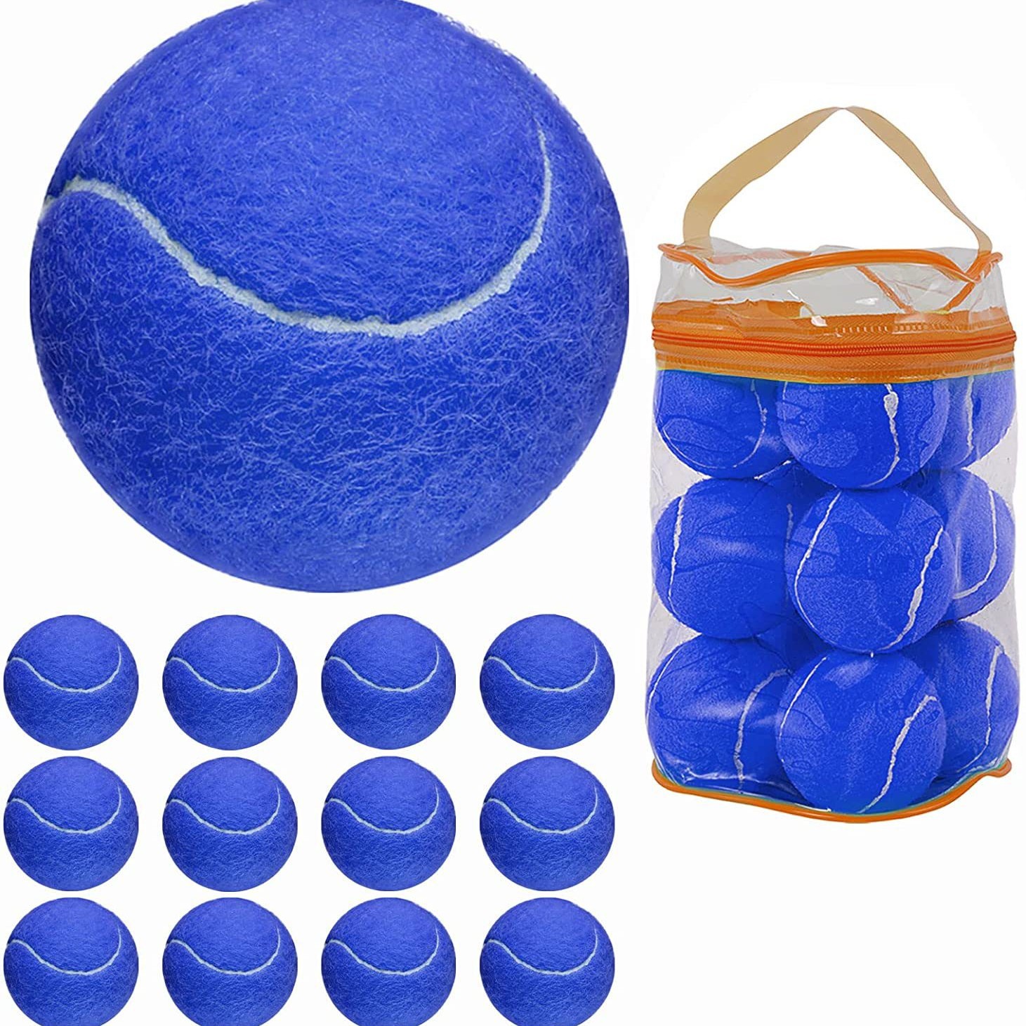 High elastic rubber resistant tennis training game ball pressure tennis pet tennis
