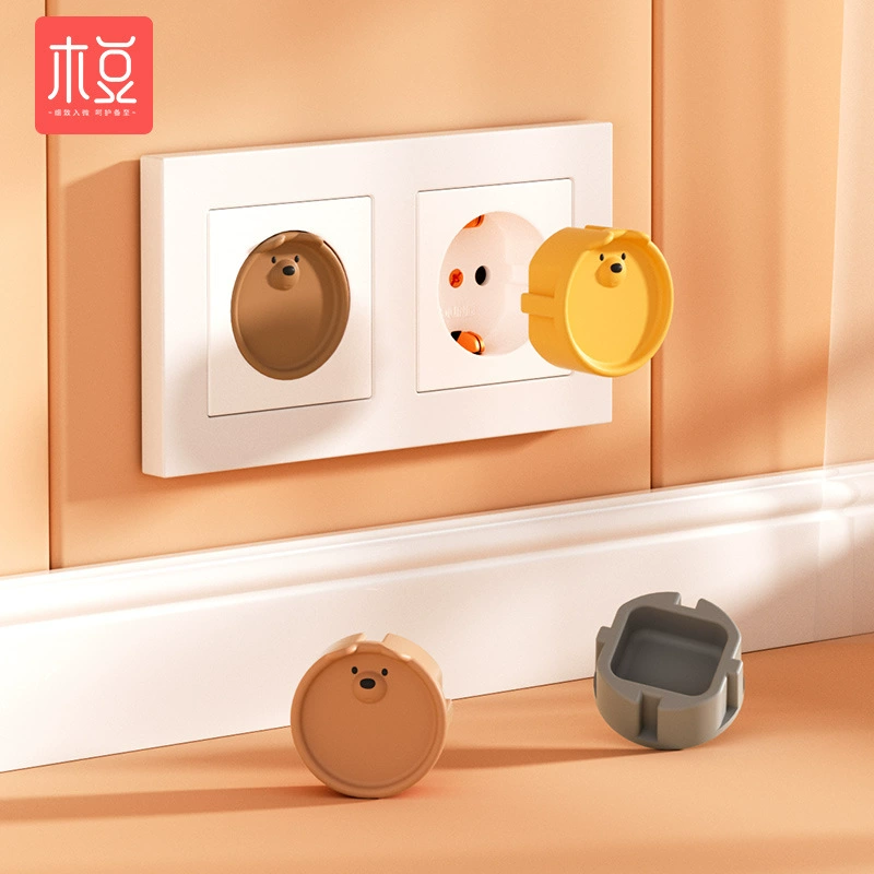 Европейская/силиконовая европейская стандартная розетка защитная крышка 2 фазы 2 ноги 2 отверстия анти-удар электрическая розетка защитная крышка