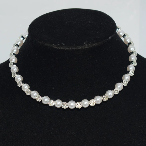 Silver choker