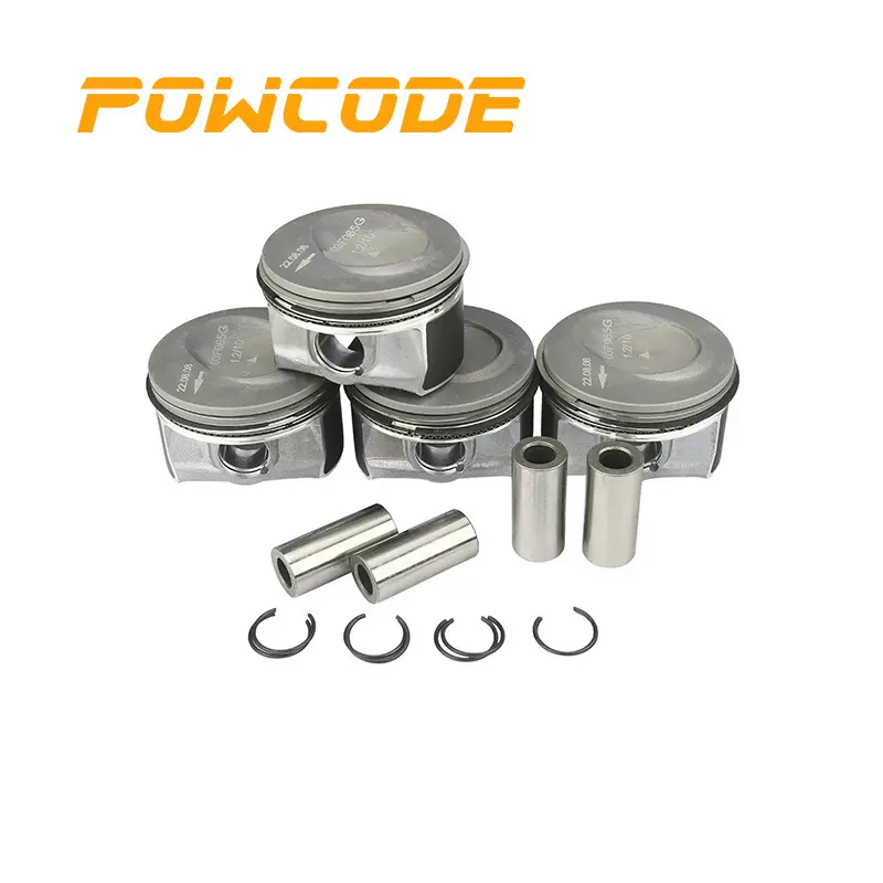 适用于大众奥迪A3西雅特1.2TCBZ发动机活塞组件03F107065F活塞环