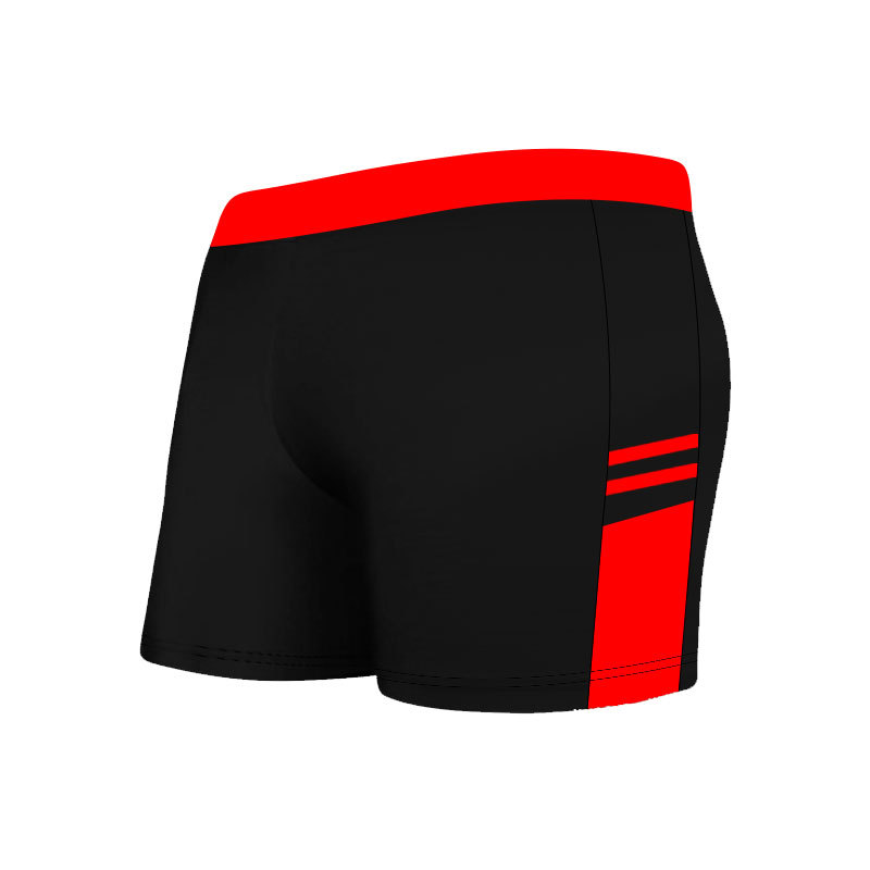 Bañador para niños boxeador de niños bañador de cintura ancha color a juego bañador buena tela más tamaño niños medianos y grandes bañador de Estudiante