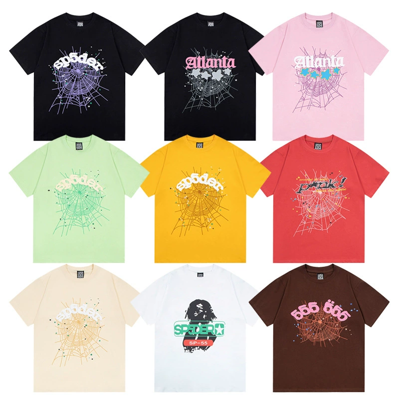Sp5der 555 Young Thub звезда футболка с коротким рукавом Spider Bite Arach NY Phobia