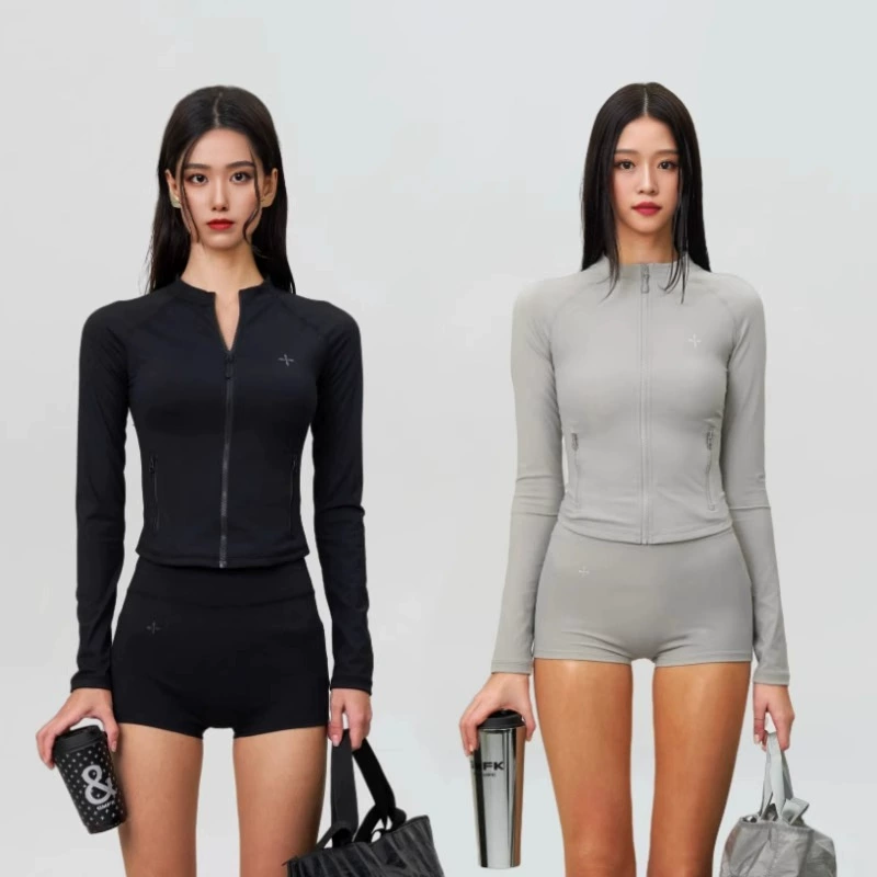 CXCCP новая куртка для формирования ума будущего, черная женская куртка на молнии с длинными рукавами