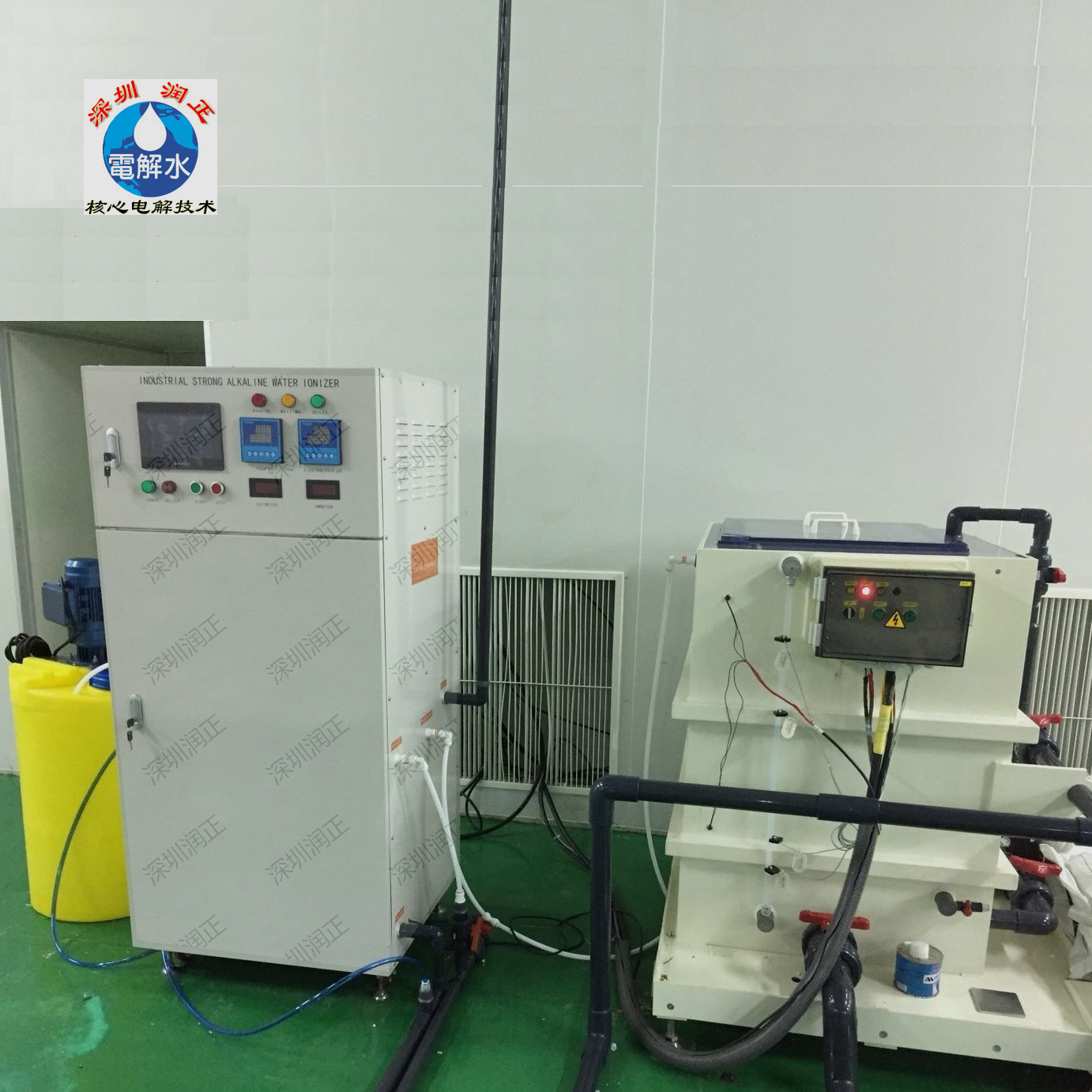 【LCD玻璃清洗】大型超碱电解水机