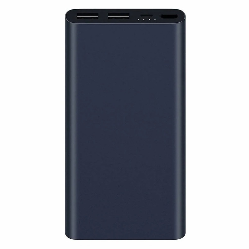 国境を越えた Xiaomi モバイル電源 2 パワーバンク 10000mAh 超薄型、コンパクト、ポータブルアルミニウム金属に適しています。|undefined