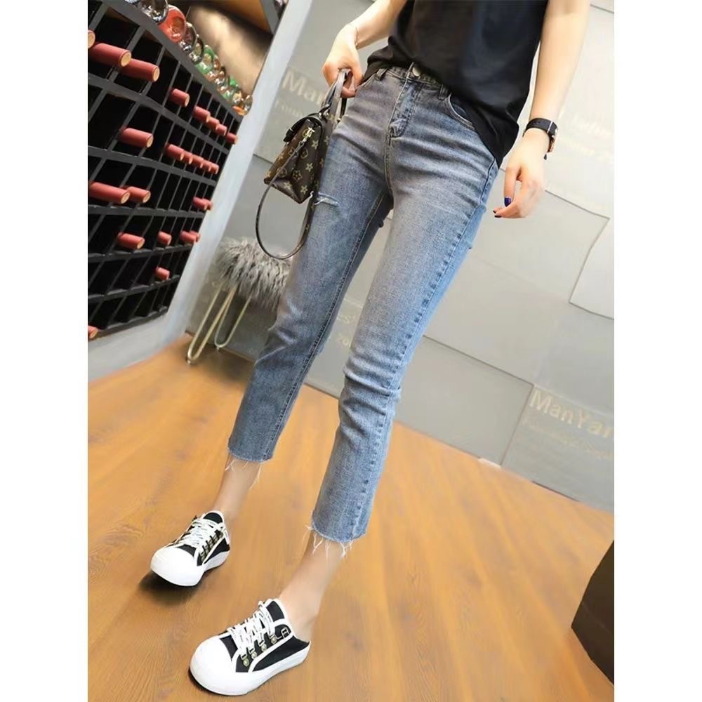 블루 스트레이트 로우 엣지 8점-933