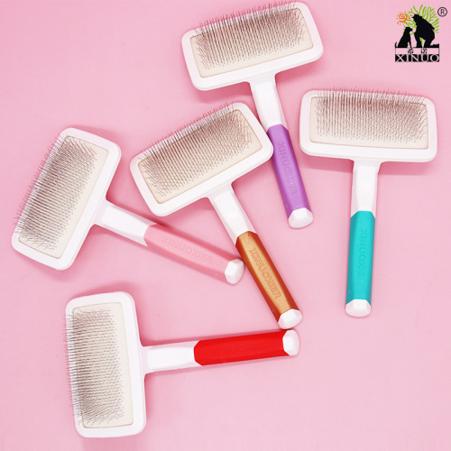 Xino airbag cat and dog pet needle comb small white comb pet massage comb needle comb beauty styling comb fluffy