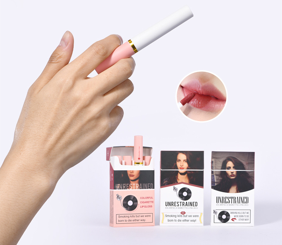 lakerain Cigarette Box Lipstick Matte Lip Gloss Lipstick set undefined