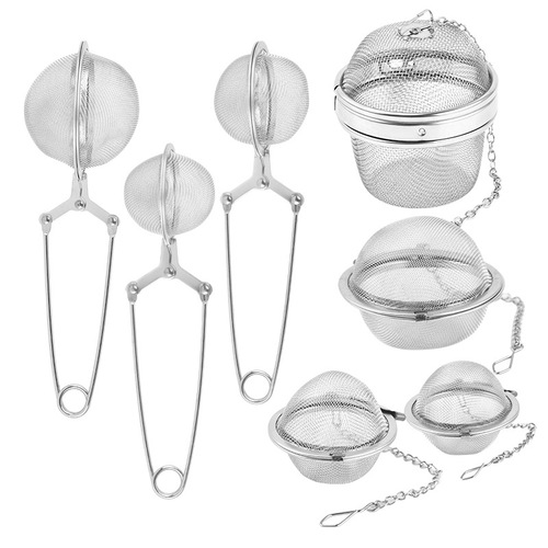 304 Stainless Steel Tea Ball Tea Strainer Tea Mesh Filter Tea Strainer Stainless Steel Filter Tea Ball 
