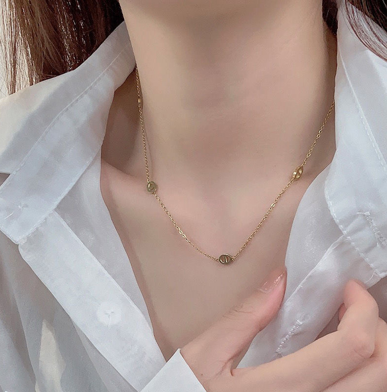 7g Weight 925 Sterling Silver Plating Solid Color Necklace