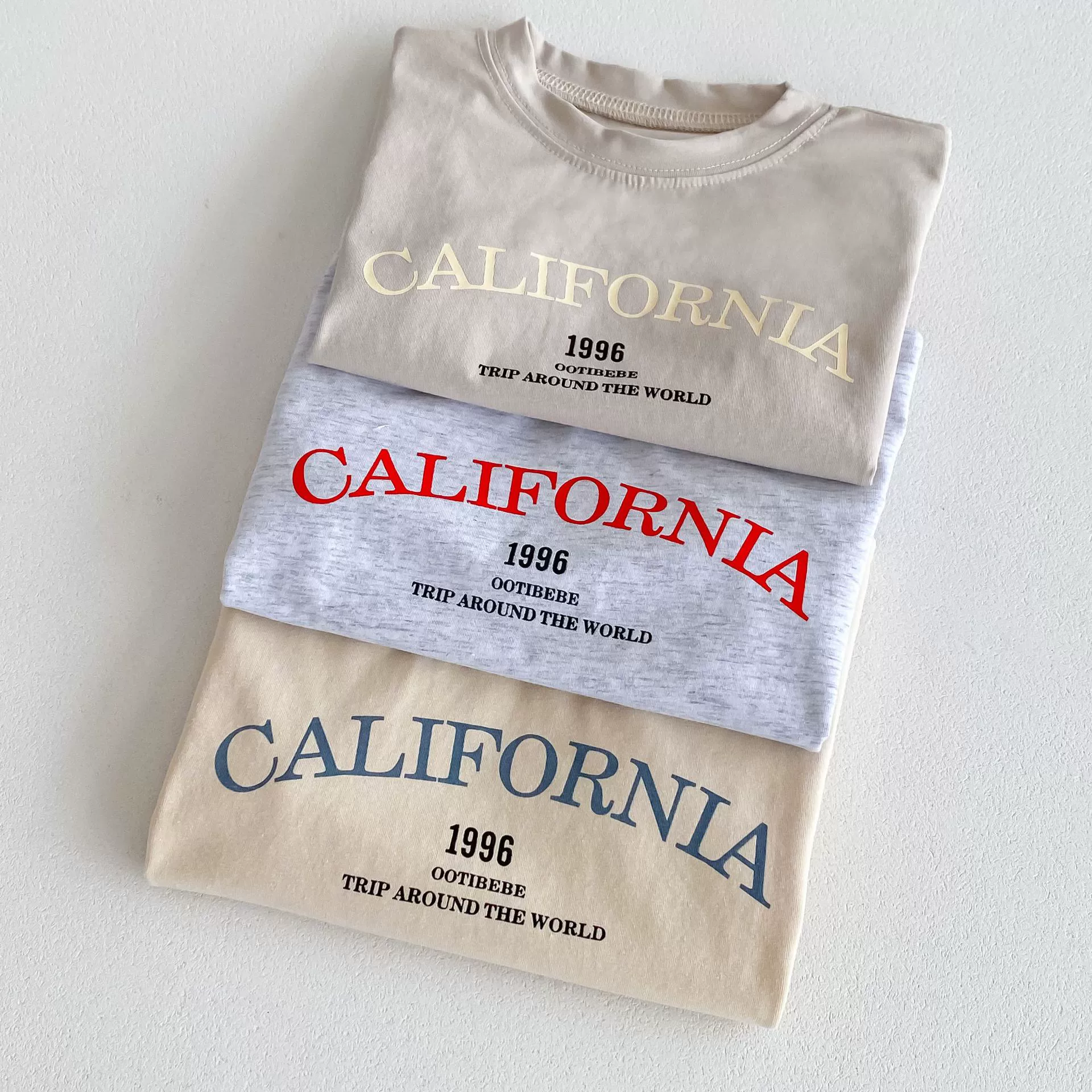 Детский комплект футболка с шортами в корейском стиле летняя одежда, тонкая короткая рукав, возраст 1–8 лет