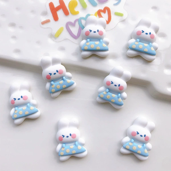 White rabbit little clothes