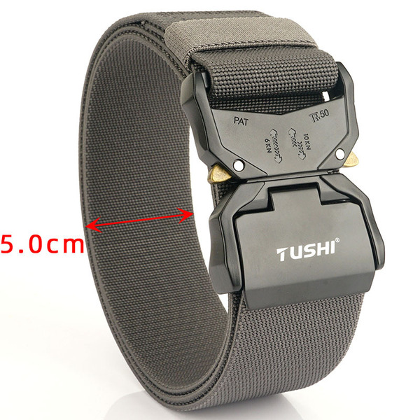 men's fast nylon tactics belt with clasp