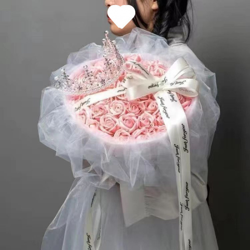 バラの花束、バレンタインデー、大晦日、ガールフレンドの誕生日、ロマンチックな石鹸、プリザーブドフラワー|undefined