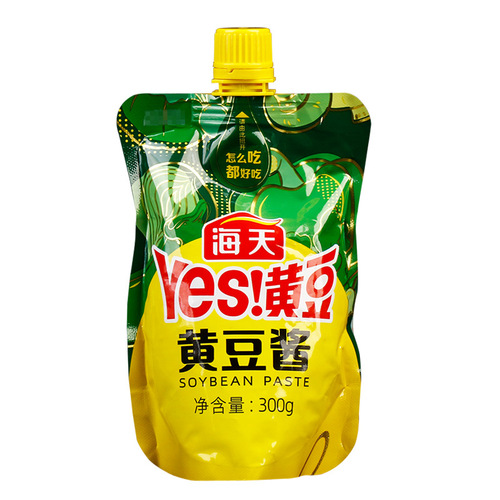 Haitian soybean paste 300g household affordable bagged bean paste hot pot dipping sauce dipped onion dipping sauce stir-fried vegetable bean paste