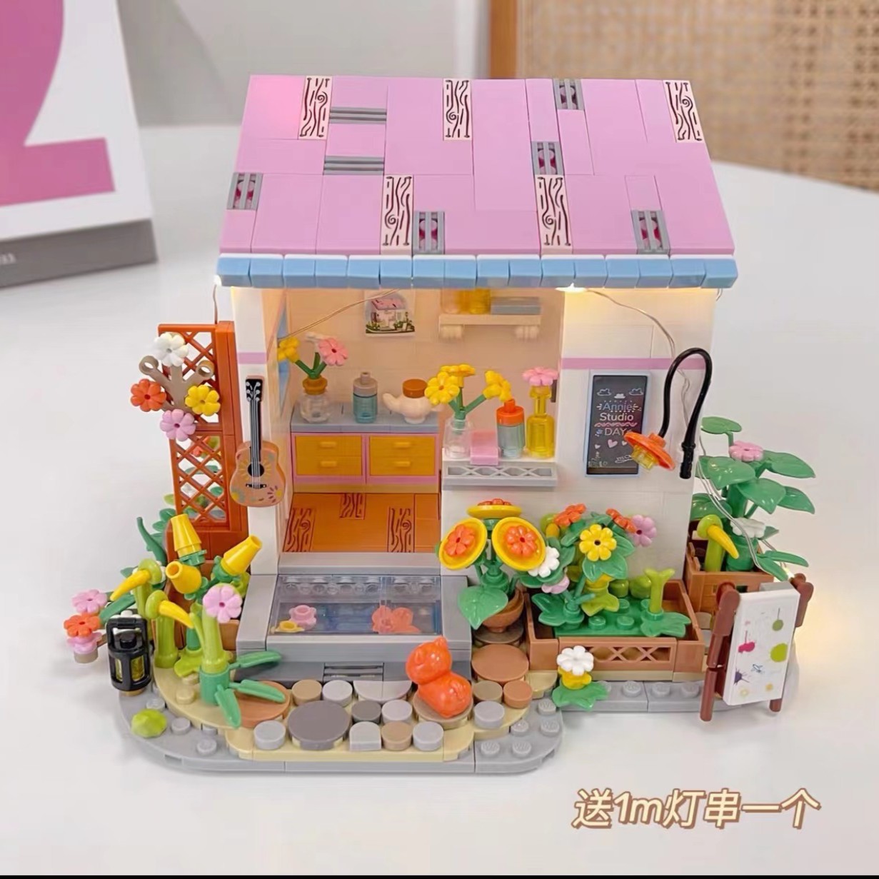 Cottage 시리즈//애니의 스튜디오--무료 주변 조명