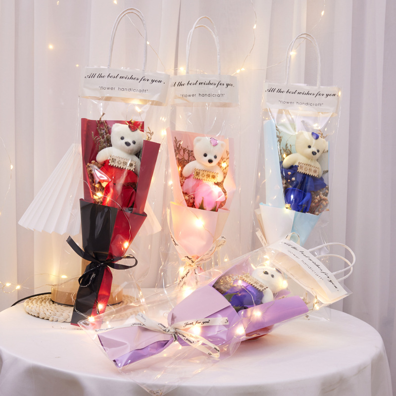 一朵花+小熊 混色