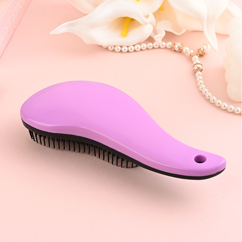 Cepillo de Pelo Grande con Cojín de Aire Plástico para Masaje Capilar en el Hogar