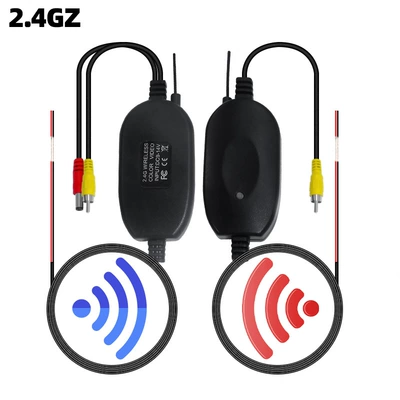 Camera Reverser Wireless Car Receiving and Transmitting Car 2.4g Rear Sight Image Transceiver av HD System
