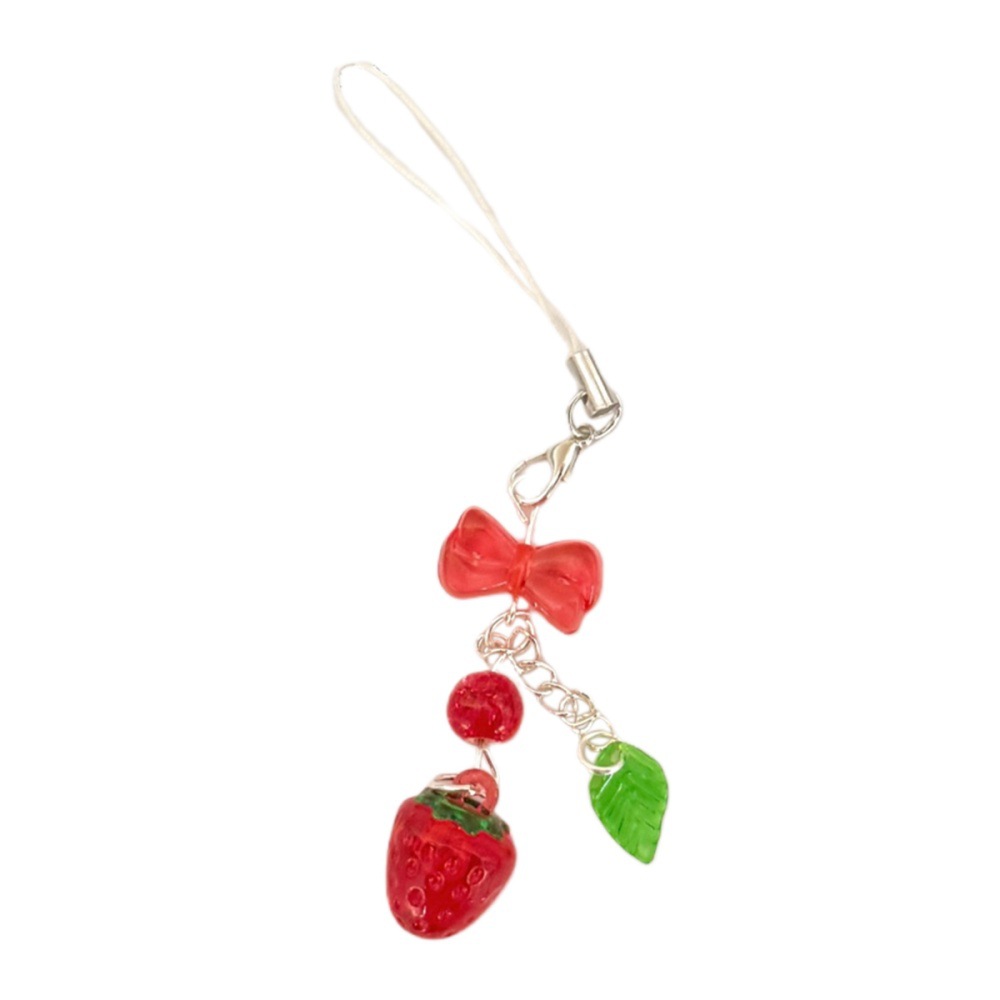 Inswind lindos colgantes de llaveros dulce corazón de niña caja de teléfono móvil decoración colgantes colgantes cadena colgantes al por mayor