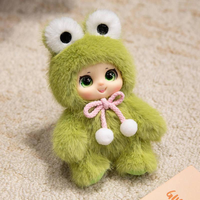かわいい家族のかわいいビニール人形ローズベアペンダントぬいぐるみラムバッグペンダントガールフレンドへの誕生日プレゼント|undefined