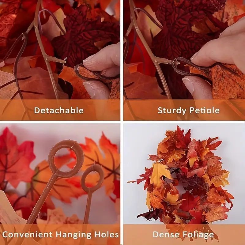 realistic autumn maple leaf