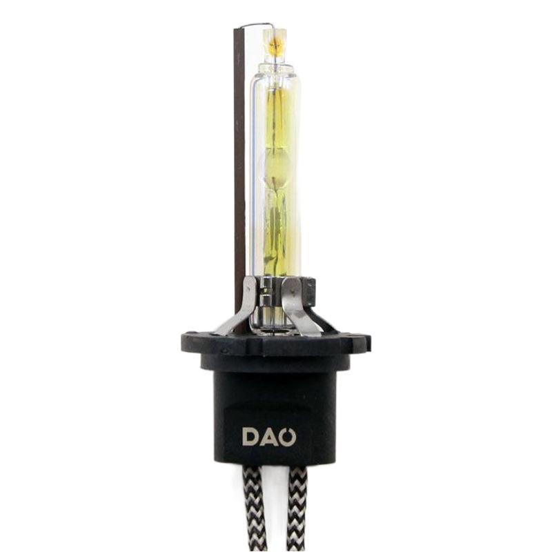Lámpara del coche modificado limón luz amarilla H3hid xenón bombilla D2H bombilla Super brillante H7 Lime xenón faro