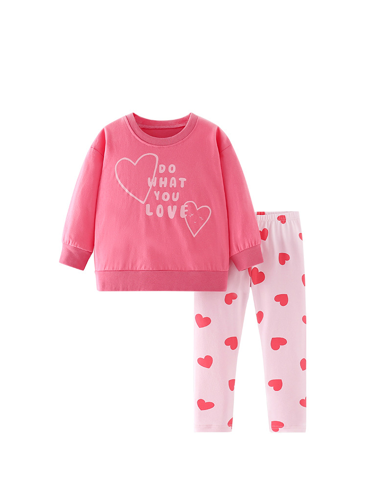 En stock malwee niñas traje de otoño nuevos niños europeos y americanos casual de manga larga ropa para niños de dos piezas