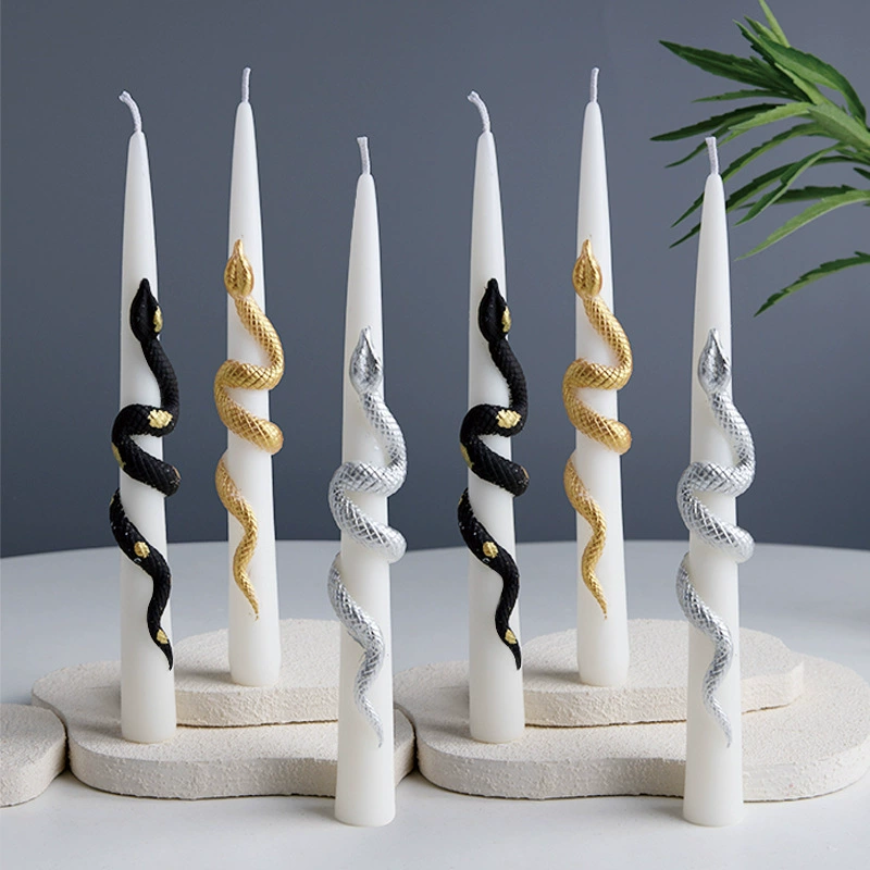 Industrial three dimensional candle, atmospheric decorations, halloween