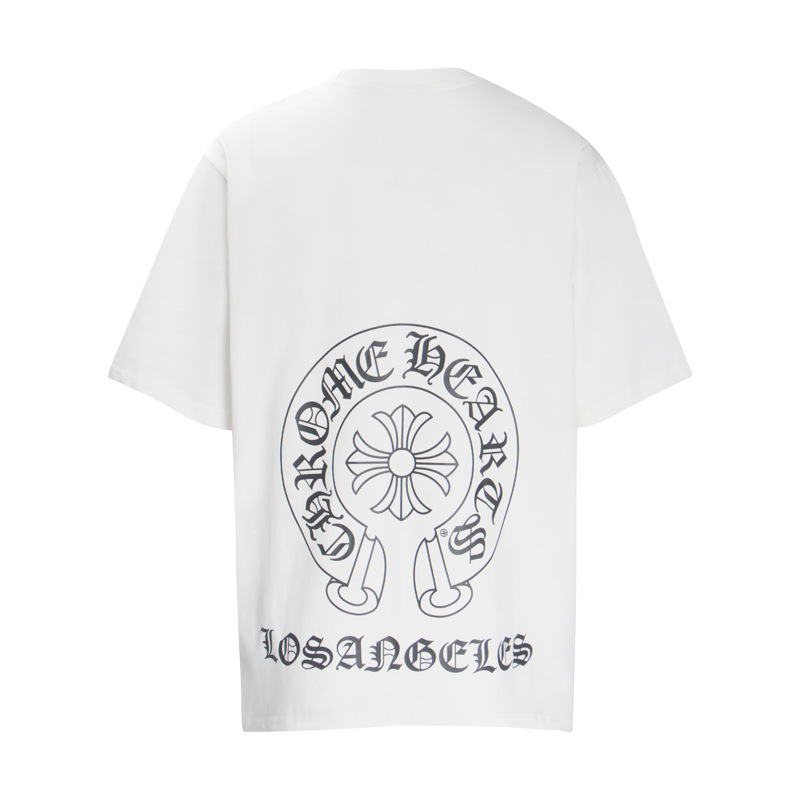 クロムハーツ カラークロスプリント半袖Tシャツ 男女兼用 25クロスボーダー 正規版|undefined