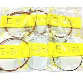 吉他配件 民谣吉他一弦 二弦 三弦 木吉他1-2-3弦 吉他琴弦包装弦