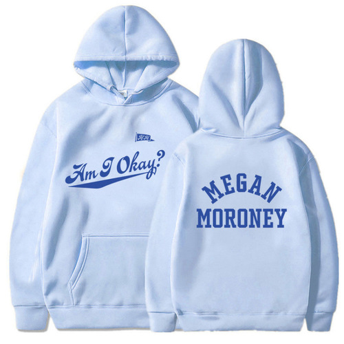 Men Hoodies Megan Moroney Am I Okay Album Printing Sweatshir