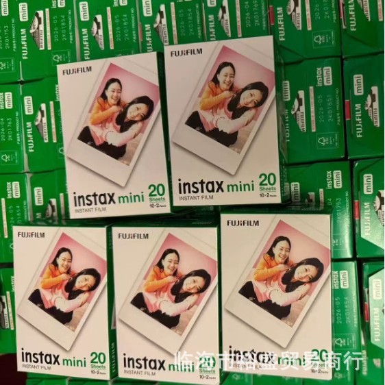 Wholesale In-Stock Polaroid Mini Series Universal 3inch White Border Photo Paper Fujifilm Mini White Border Photo Paper 20 Sheets Box
