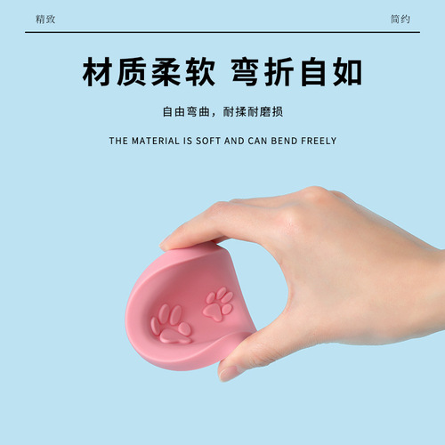 Pet silicone can lid, cat food and dog food preservation lid, three-in-one sealing lid, can sealing lid