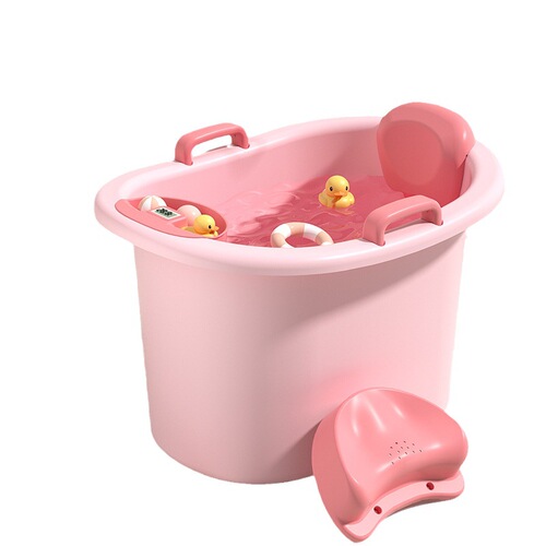 Baby Bath Tub, Children's Bathing Tub, Kids' Sit-in Bathtub, Household Thick Baby Bath Tub, Infant Swimming Pool