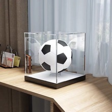 新款透明亚克力篮球盒足球展示盒亚加力拳击手套收纳展示盒