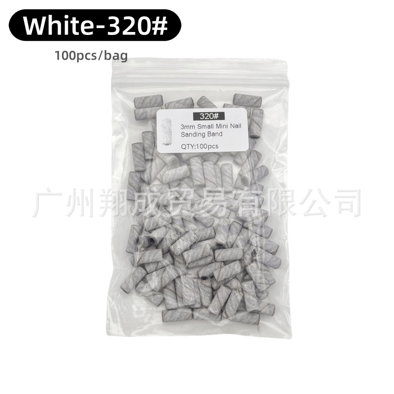 Internet celebridad anillo de arena de uñas de tamaño pequeño rodamiento mini conjunto anillo de arena núcleo del eje manicura removedor de uñas cabeza de molienda 3,1mm