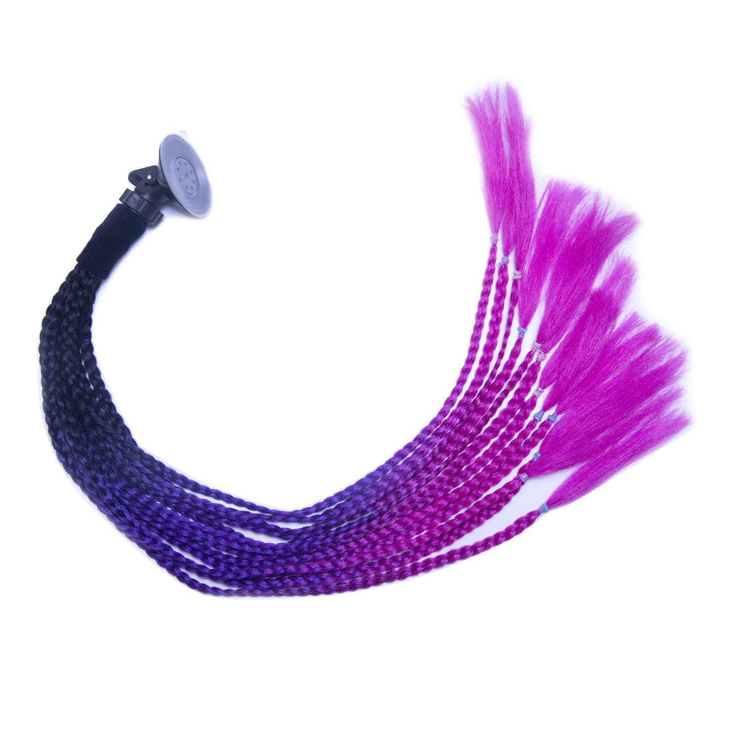 검정색과 보라색 그라데이션 스티치