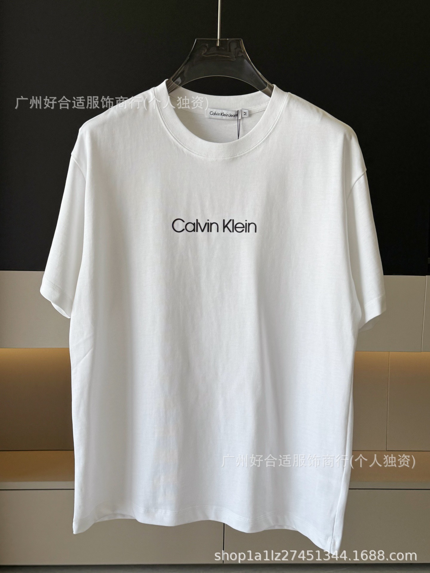 In-Stock Printed 260g Cotton Long-Sleeve T-Shirt, Trendy Unisex Style 2