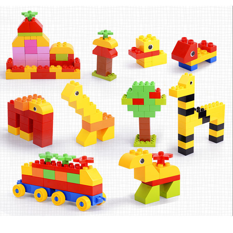 63DIY large particle building blocks (excluding floor)