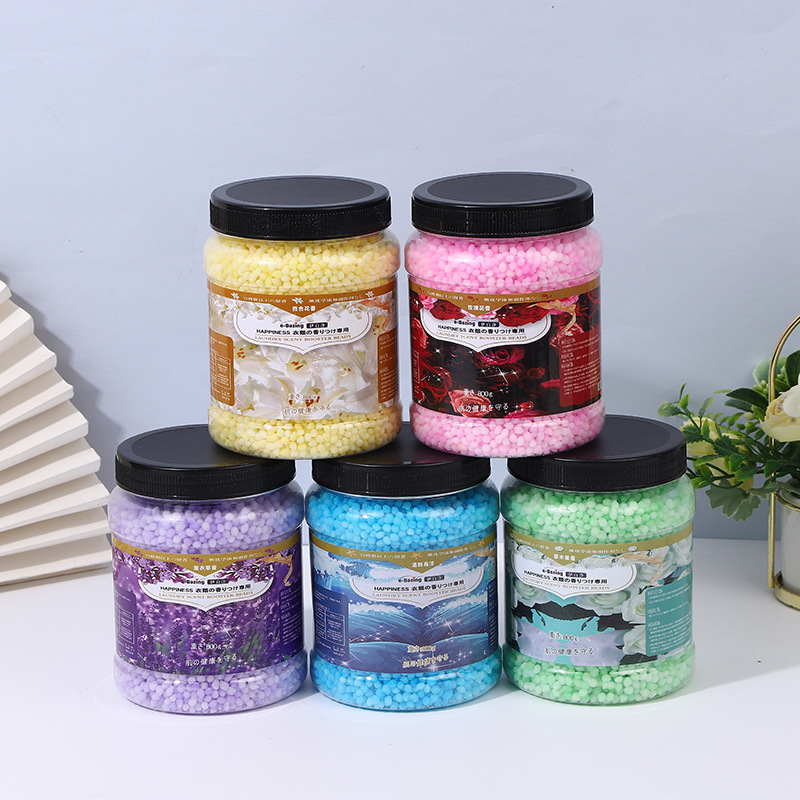 Laundry Fragrant Beads Large Bottle 800g Fragrant Beans Home Lasting Fragrant Clothing Soft Fragrant Beads