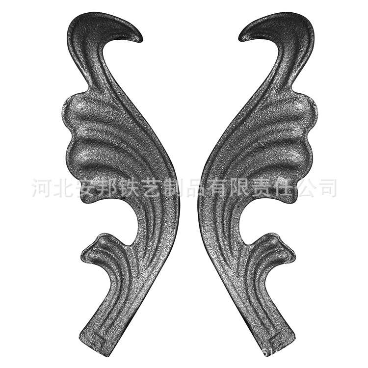 4179 五金铁花 铁艺工艺品 厂家直供铁艺门窗配件 铁艺花叶配件