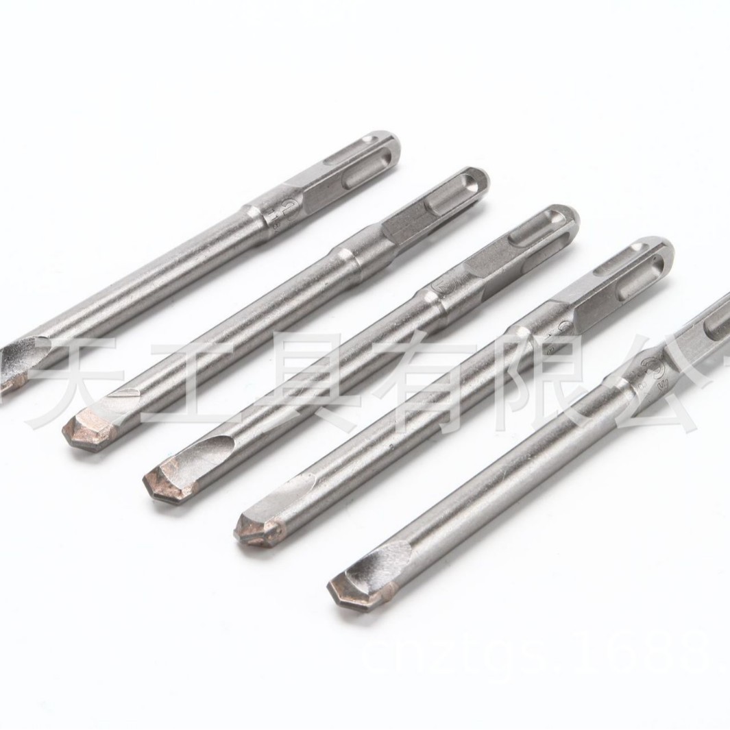 天中天开槽布线电锤钻头方柄冲击钻头电线埋线装修打孔麻花钻小凿